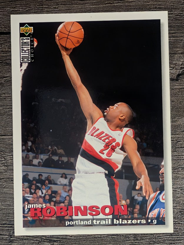 1995-96 Collector's Choice #221 James Robinson