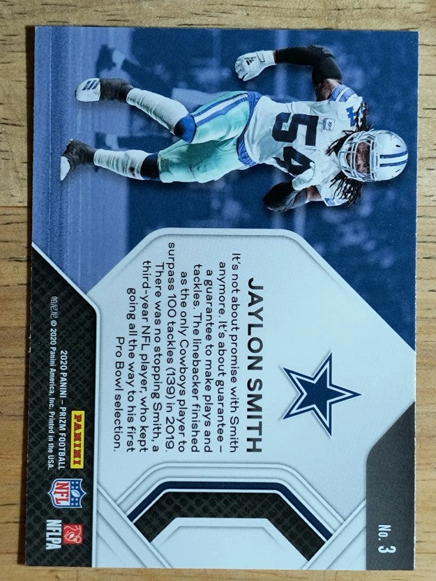 2020 Panini Prizm Unstoppable #3 Jaylon Smith
