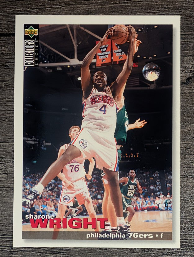 1995-96 Collector's Choice #234 Sharone Wright