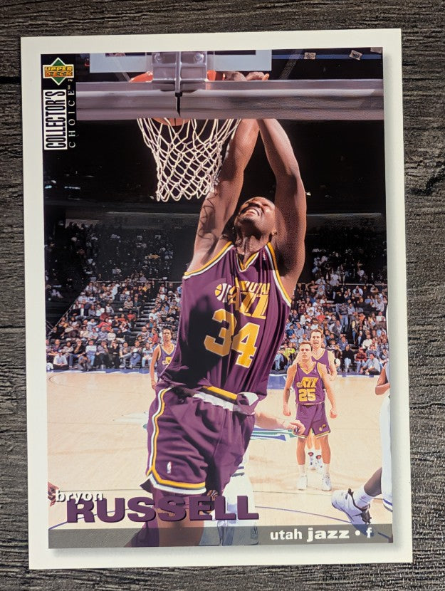 1995-96 Collector's Choice #260 Bryon Russell