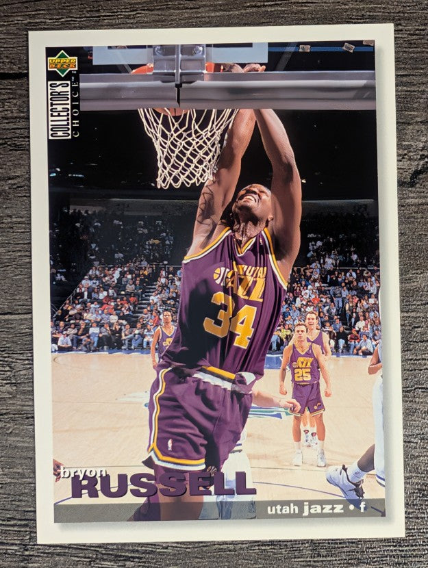 1995-96 Collector's Choice #260 Bryon Russell