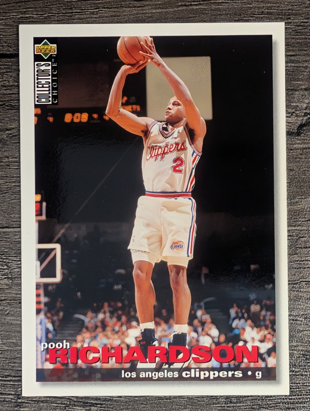 1995-96 Collector's Choice #301 Pooh Richardson