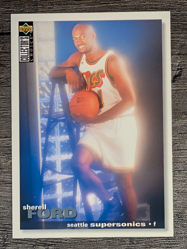 1995-96 Collector's Choice #312 Sherrell Ford RC