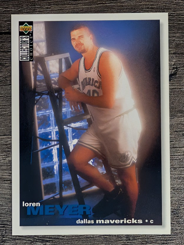 1995-96 Collector's Choice #318 Loren Meyer RC