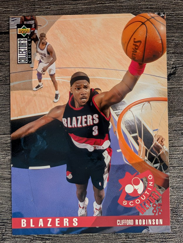 1995-96 Collector's Choice #342 Clifford Robinson SR