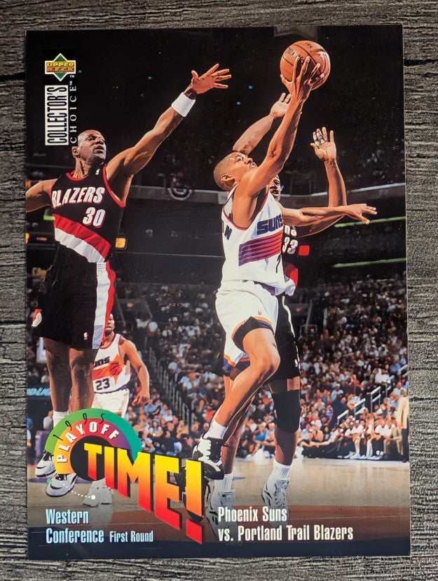 1995-96 Collector's Choice #355 Terry Porter/Kevin Johnson PT