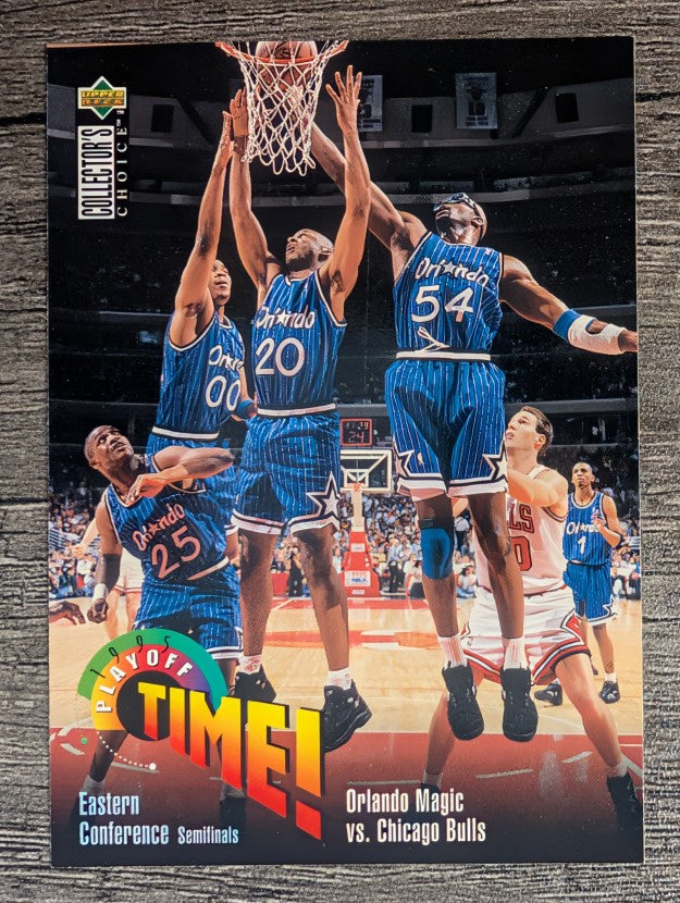 1995-96 Collector's Choice #358 Horace Grant/Group PT