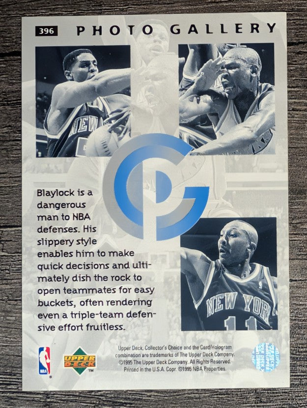 1995-96 Collector's Choice #396 Mookie Blaylock PG