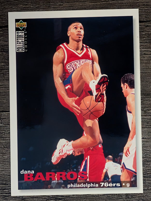 1995-96 Collector's Choice International French I #115 Dana Barros