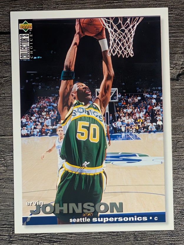 1995-96 Collector's Choice International French I #152 Ervin Johnson
