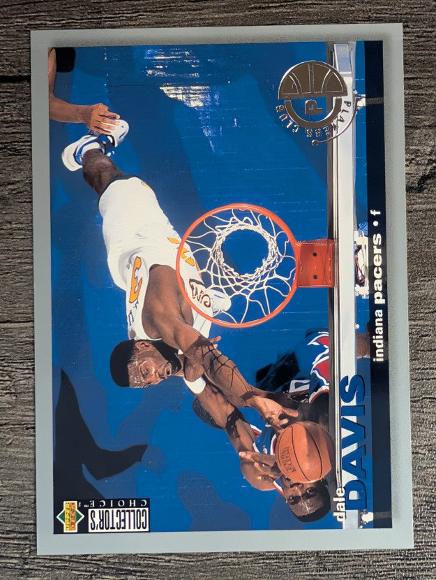 1995-96 Collector's Choice Player's Club #64 Dale Davis