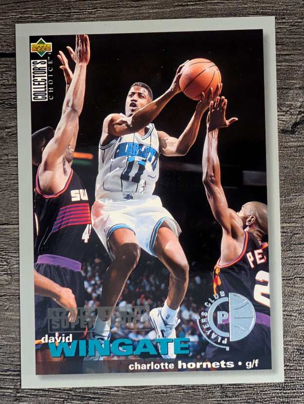 1995-96 Collector's Choice Player's Club #149 David Wingate