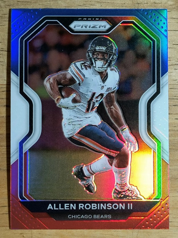 2020 Panini Prizm Prizms Red White and Blue #186 Allen Robinson II