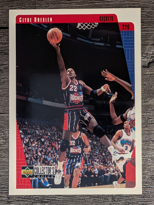 1997-98 Collector's Choice #51 Clyde Drexler