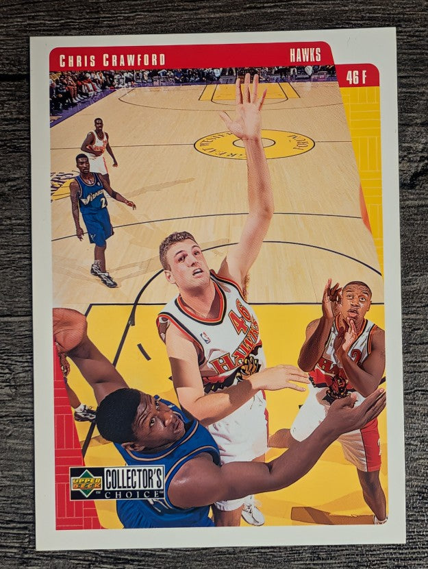 1997-98 Collector's Choice #202 Chris Crawford RC