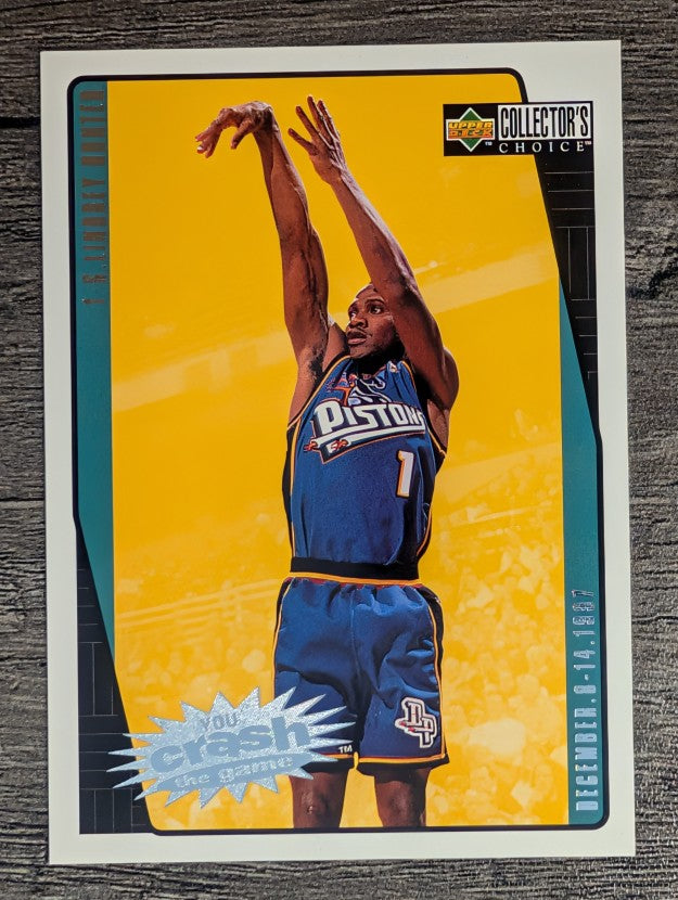 1997-98 Collector's Choice Crash the Game Scoring #C8A Lindsey Hunter 12/8 L