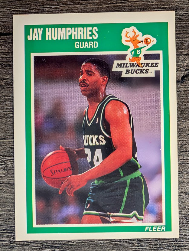 1989-90 Fleer #86 Jay Humphries