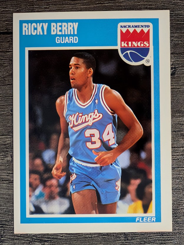 1989-90 Fleer #134 Ricky Berry