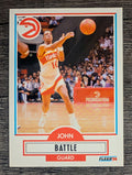 1990-91 Fleer #1 John Battle