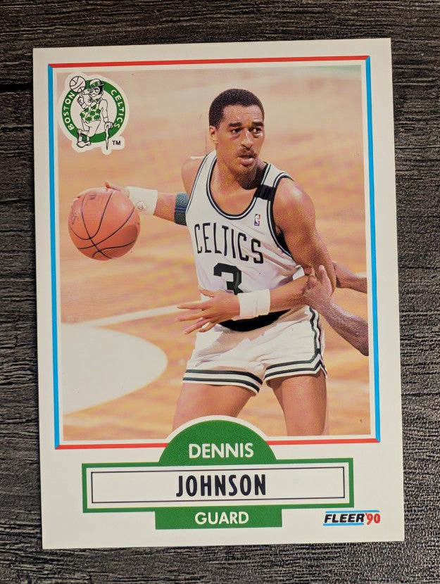 1990-91 Fleer #9 Dennis Johnson