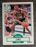 1990-91 Fleer #11 Reggie Lewis