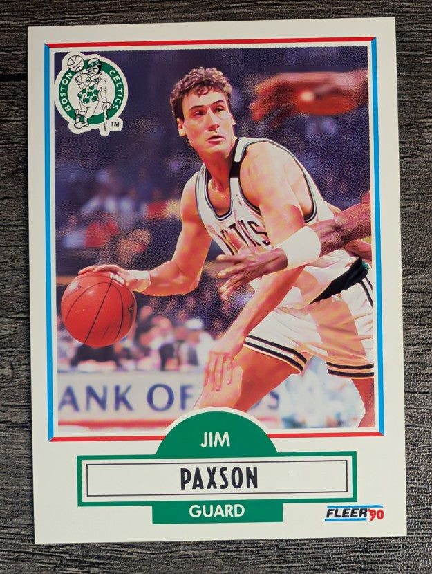 1990-91 Fleer #14 Jim Paxson