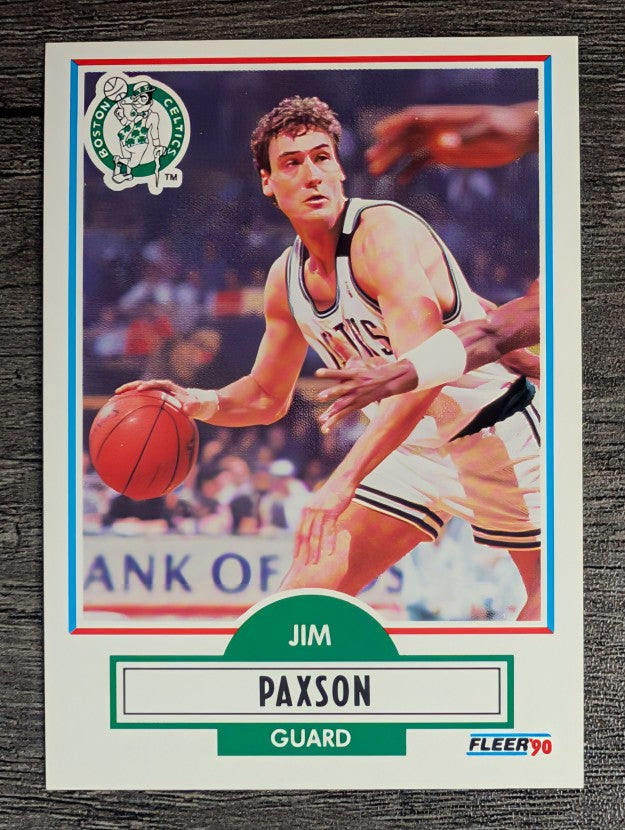 1990-91 Fleer #14 Jim Paxson
