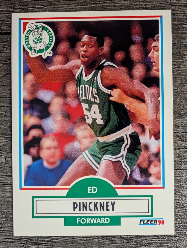 1990-91 Fleer #15 Ed Pinckney
