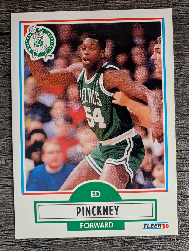 1990-91 Fleer #15 Ed Pinckney