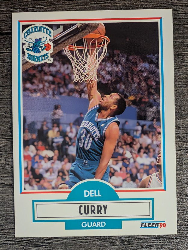 1990-91 Fleer #18 Dell Curry
