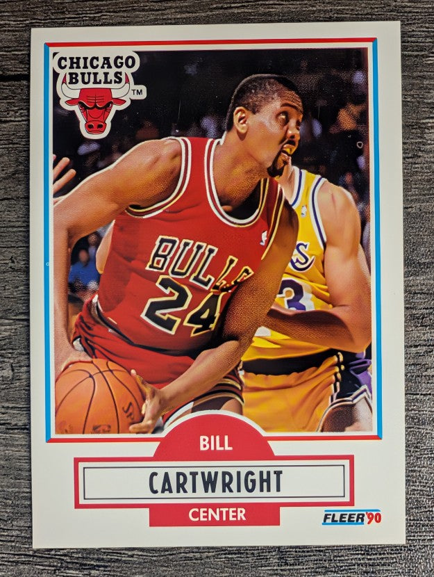 1990-91 Fleer #23B Bill Cartwright COR