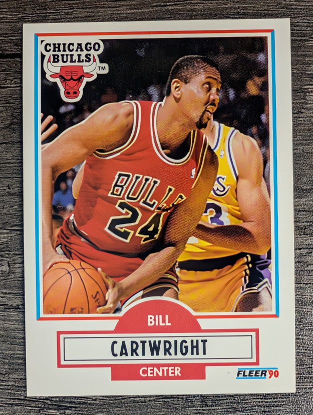 1990-91 Fleer #23B Bill Cartwright COR