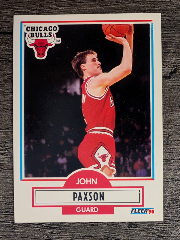 1990-91 Fleer #28 John Paxson