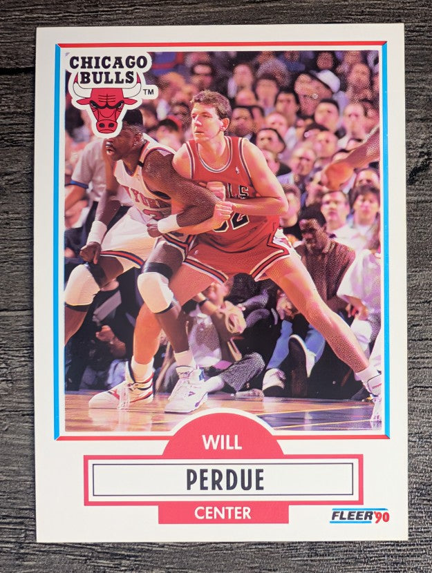 1990-91 Fleer #29 Will Perdue