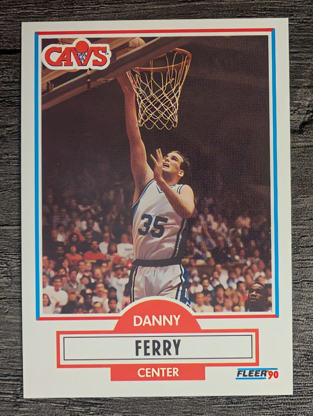 1990-91 Fleer #33 Danny Ferry RC