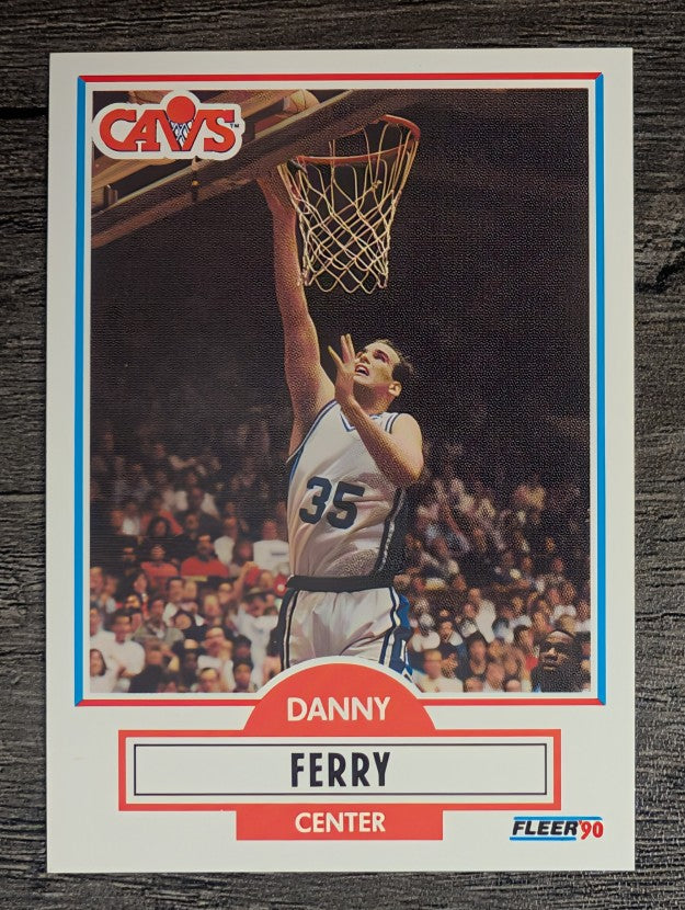 1990-91 Fleer #33 Danny Ferry RC