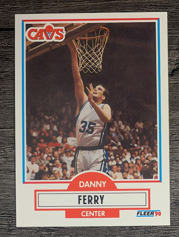 1990-91 Fleer #33 Danny Ferry RC