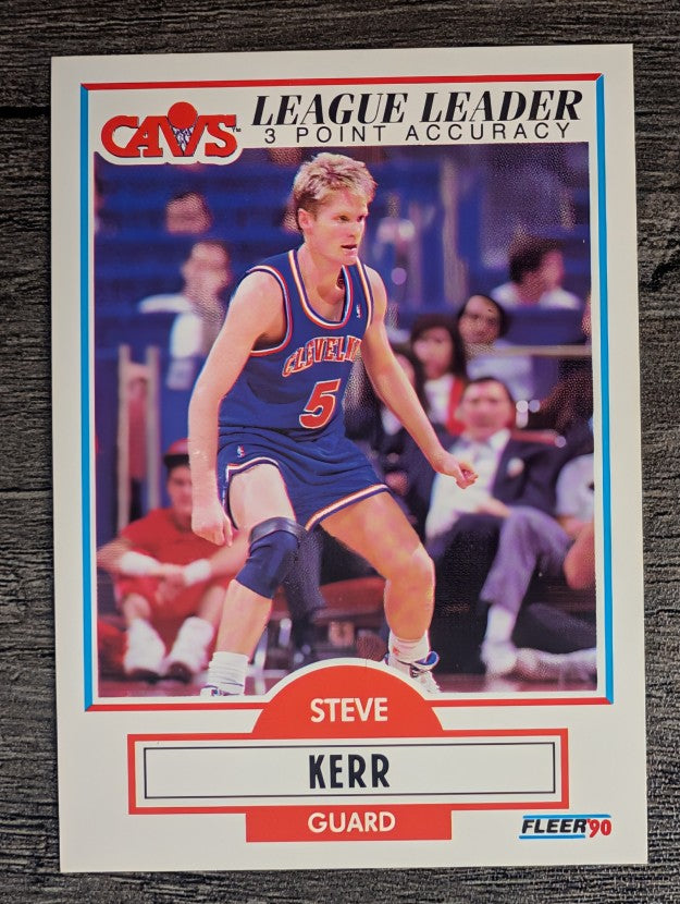 1990-91 Fleer #34 Steve Kerr
