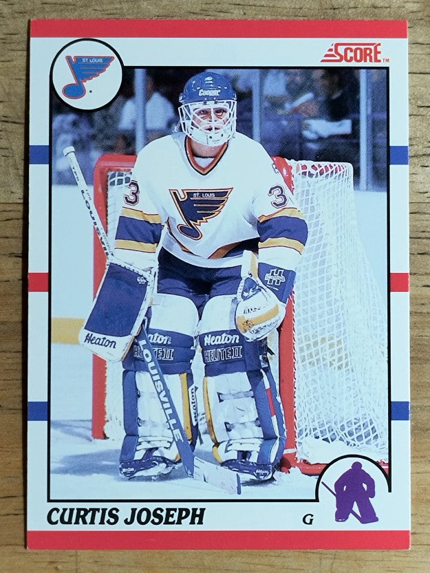 1990-91 Score #151 Curtis Joseph RC