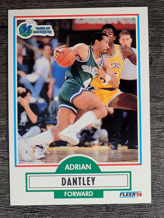 1990-91 Fleer #39B Adrian Dantley COR