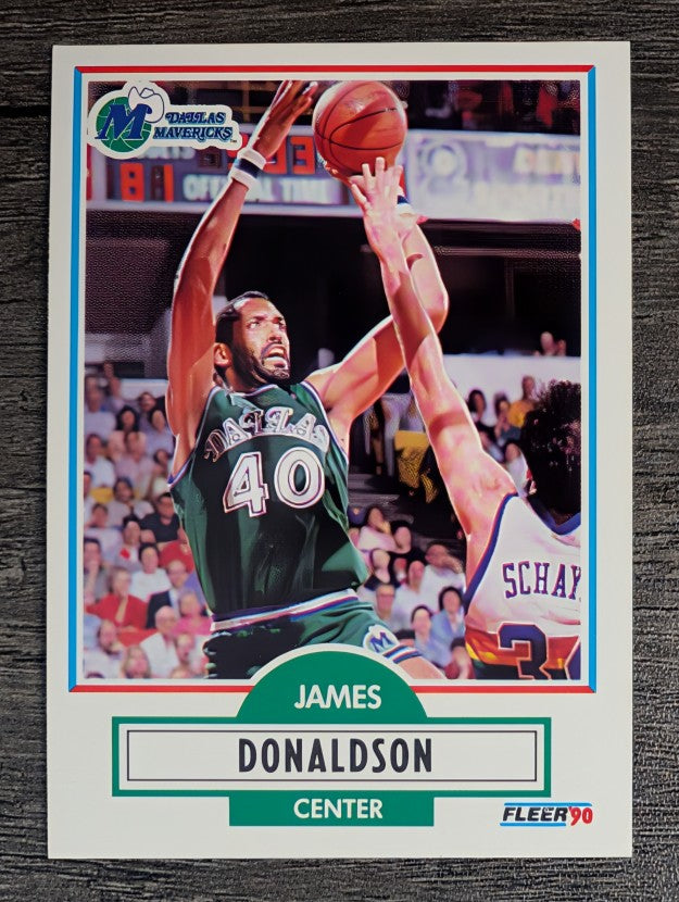 1990-91 Fleer #41 James Donaldson