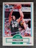1990-91 Fleer #41 James Donaldson