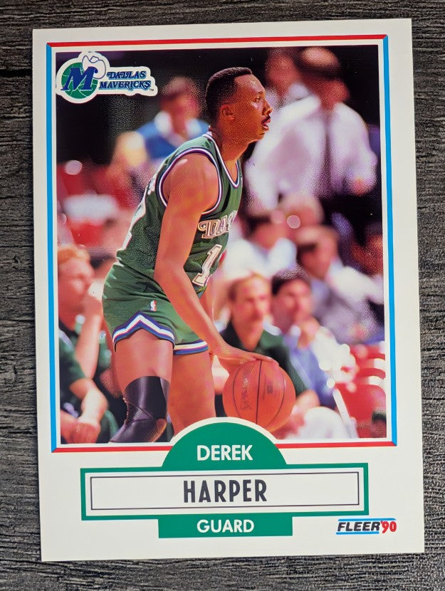 1990-91 Fleer #42 Derek Harper