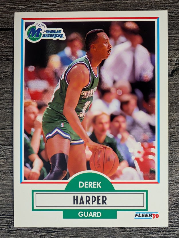 1990-91 Fleer #42 Derek Harper