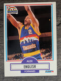 1990-91 Fleer #48 Alex English