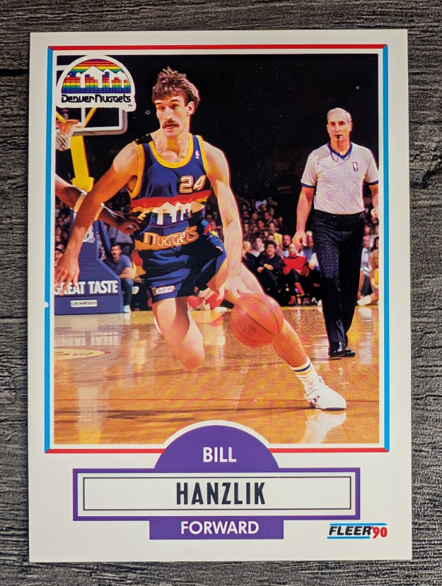 1990-91 Fleer #49 Bill Hanzlik