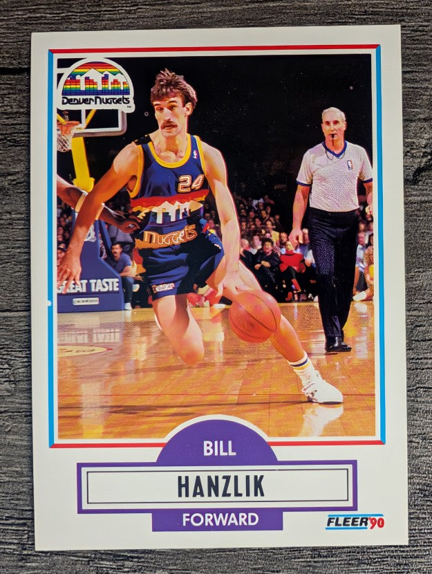 1990-91 Fleer #49 Bill Hanzlik