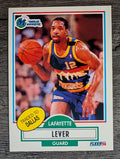 1990-91 Fleer #50 Lafayette Lever
