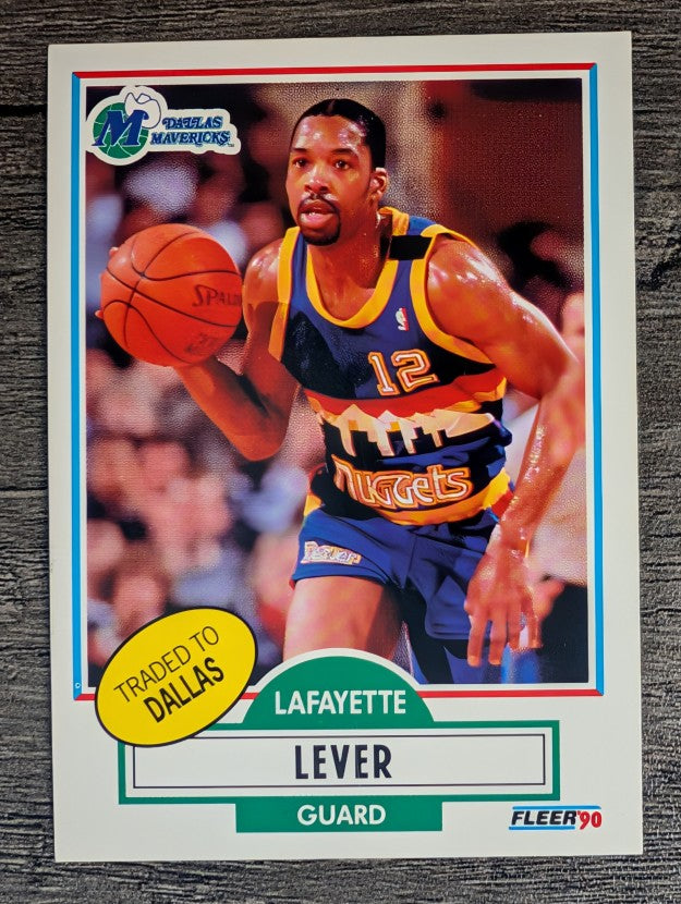 1990-91 Fleer #50 Lafayette Lever