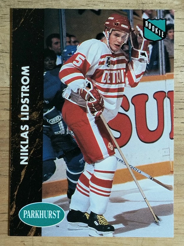 1991-92 Parkhurst #37 Nicklas Lidstrom RC
